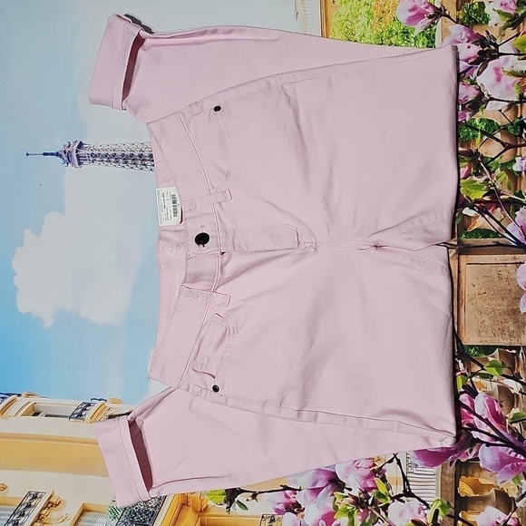 St. John's Bay Light Pink Skinny Ankle Jeans Size 4 NWT - Picture 1 of 6